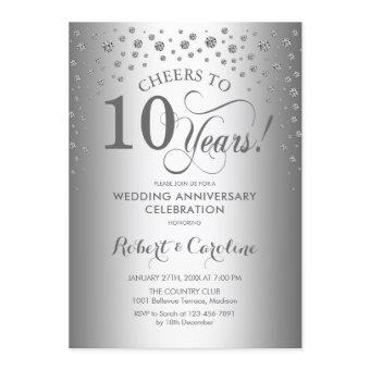 10th Anniversary Celebration - Silver